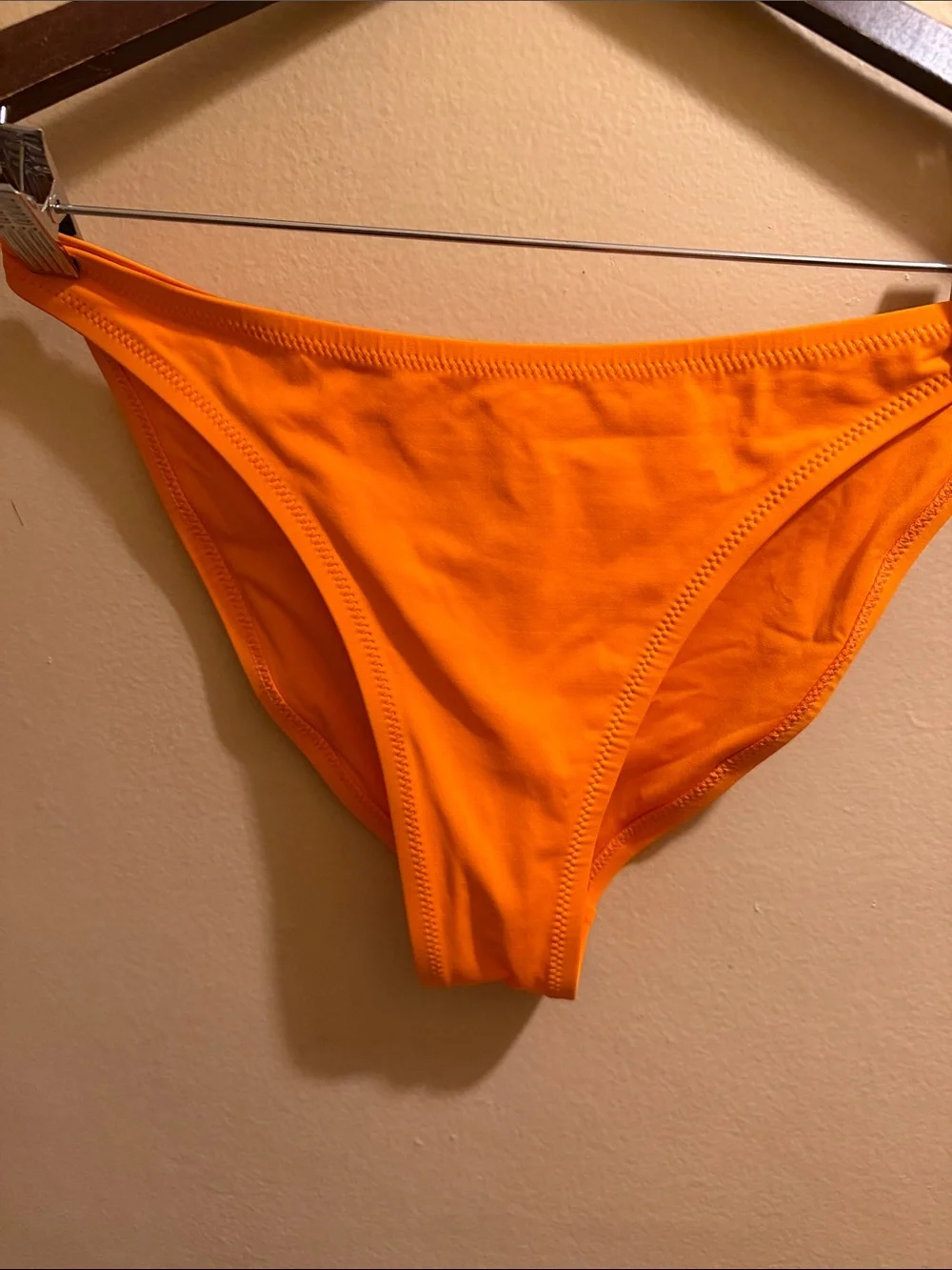SKIMS Orange Recycled Swim Two-Piece Set